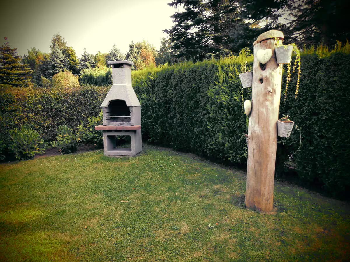 Grillplatz im Garten