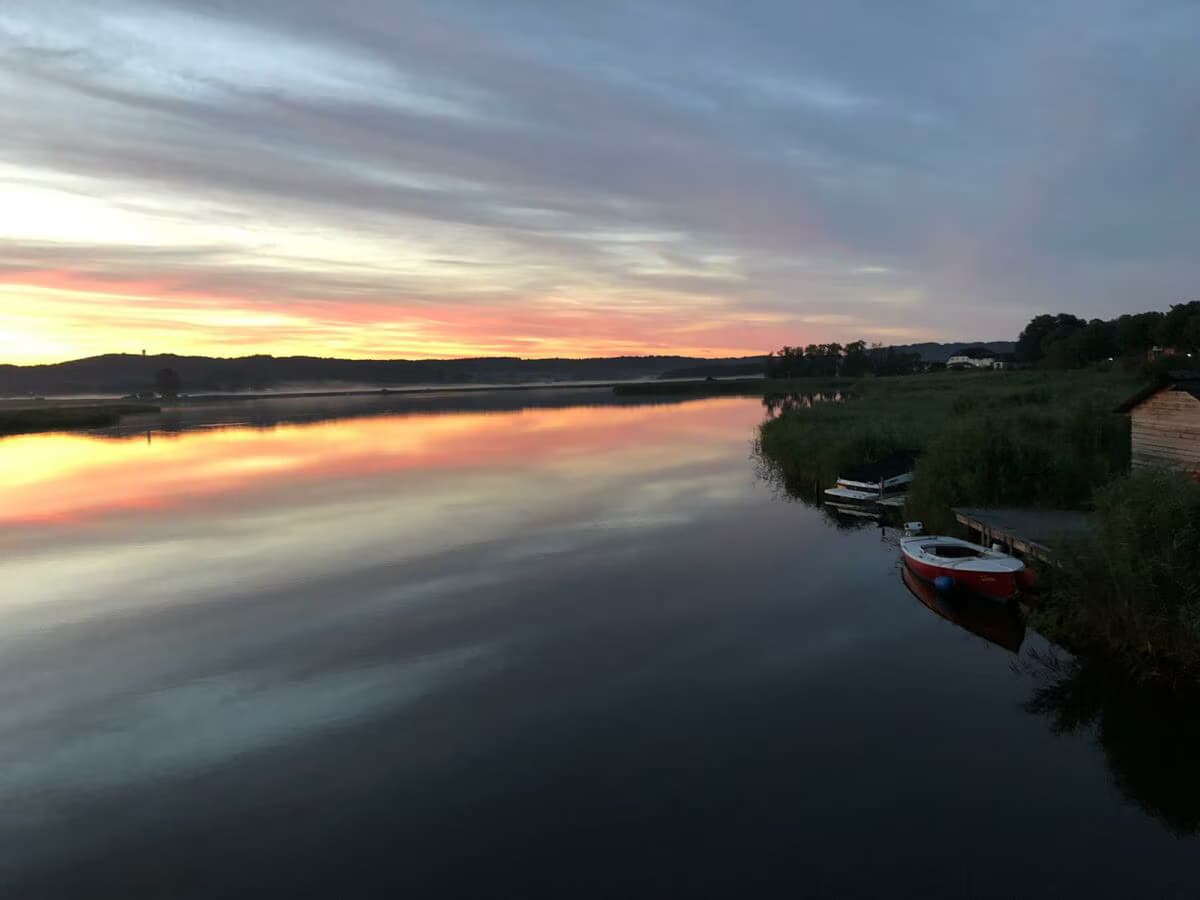 Abendstimmung am Achterwasser